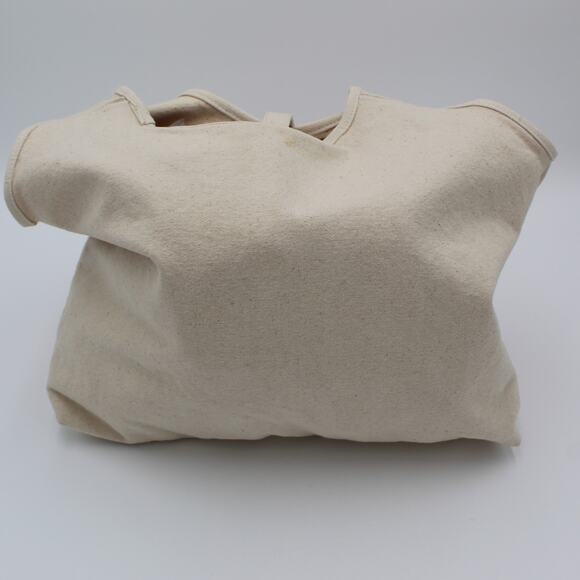 Banana Republic Elephant Tote Bag Canvas Sequin Copper Cotton Eco Shopper - Picture 5 of 12